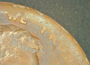 1977-Lincoln-With-Smooth-Edges-On-Obverse,-PMD?